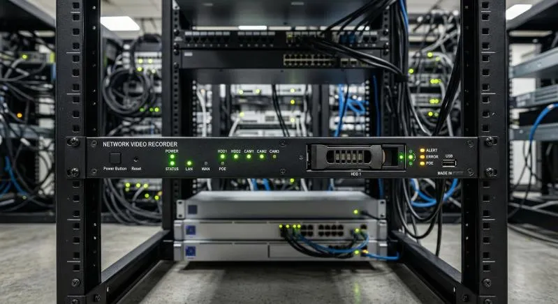 Anabon Security Inc () Network Video Recorder NVR system with multiple connected security cameras