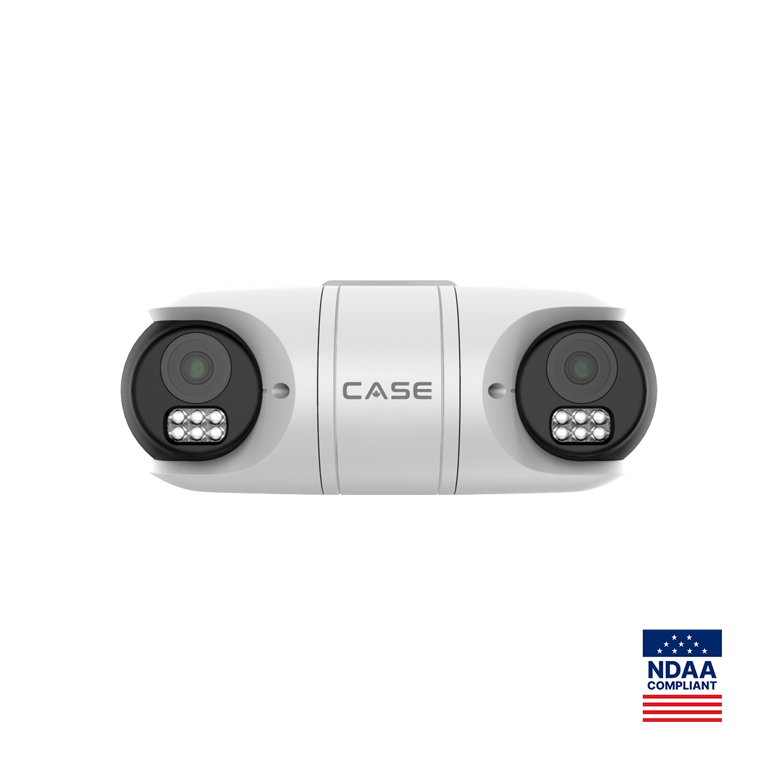 CASE CS-I8RN S-2.8mm — 8MP Dual-Lens Camera (4MP + 4MP, Non-Stitched)