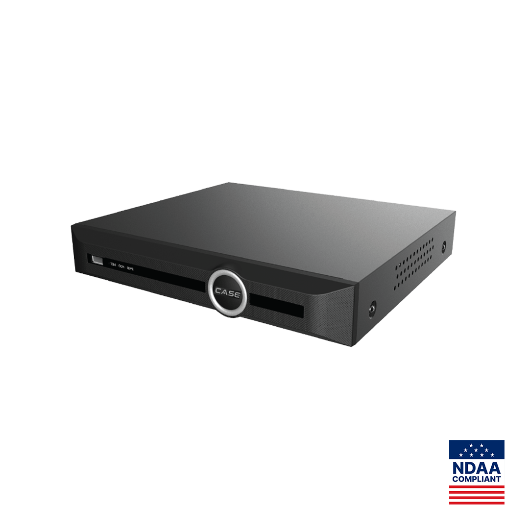 CASE CS-N110 P8H-AI — 10-Channel AI NVR with 8 PoE Ports