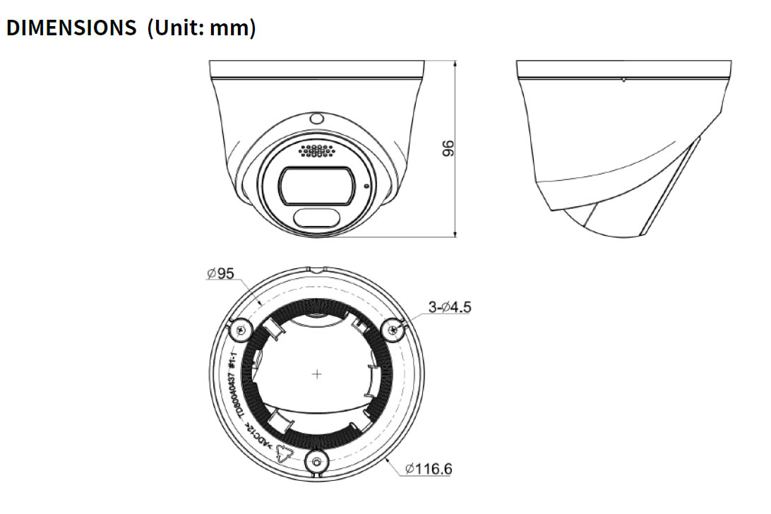 TC-C35XQ Spec I3W/E/Y/2.8mm/V4.2